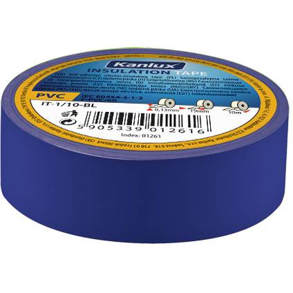 Páska PVC 15x10m modrá ELECTRA