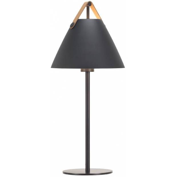NORDLUX 46205003 Strap - Designová stolní lampa 55cm, černá Nordlux