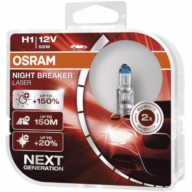 Autožárovka OSRAM H1 12V 55W 64150 NBL Osram