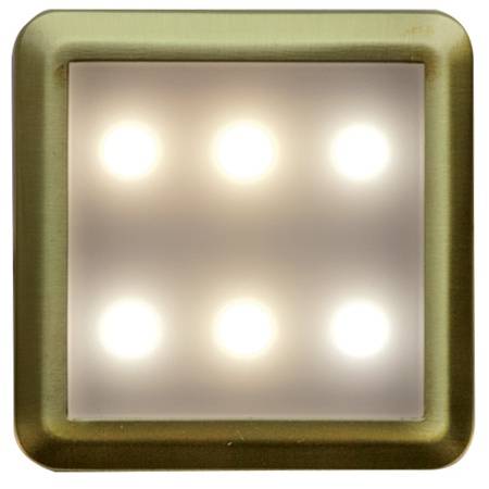 DEKORA 4 dekorativní LED svítidlo, zlatá - teplá bílá Panlux