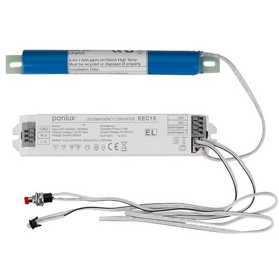 Inverter LED 2,5W 3h 10-90VDC Panlux