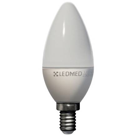 LEDMED LED SVÍČKA světelný zdroj 230V 5W E14 - neutrální Panlux