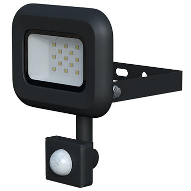 LEDMED VANA SMD S LED reflektor se senzorem 10W černá Panlux