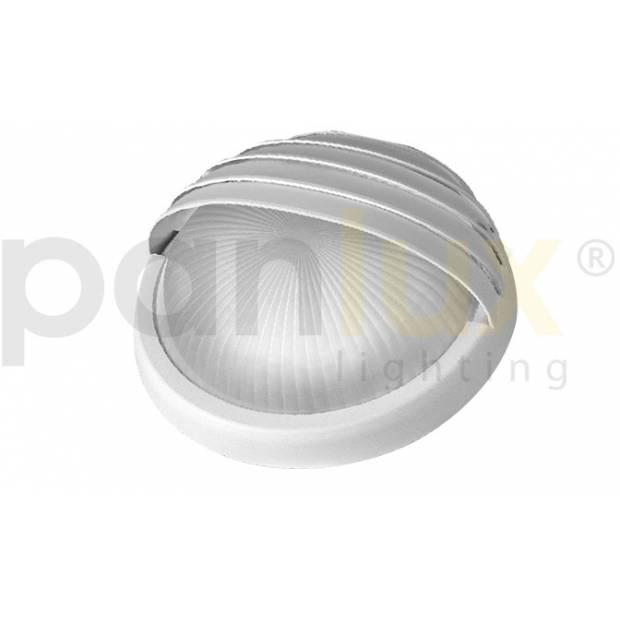 LUNA GRILL přisazené stropní a nástěnné kruhové svítidlo 75W, bílá Panlux
