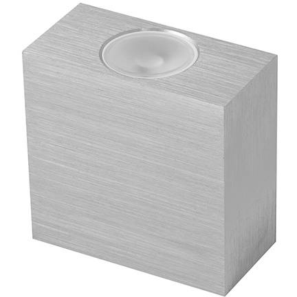 VARIO DOUBLE dekorativní svítidlo 2LED, stříbrná (aluminium) - studená bílá Panlux