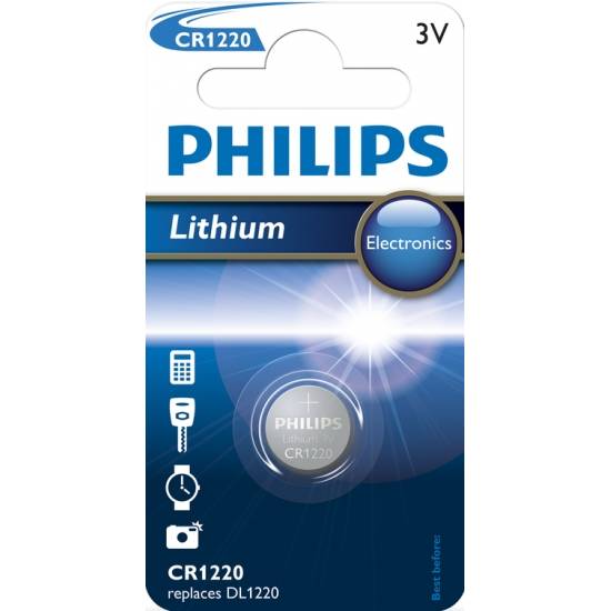 Baterie Lithium CR1220/00B