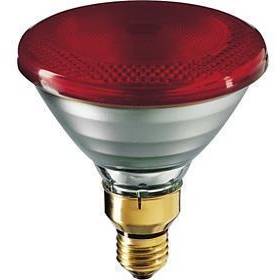 PAR38 IR 100W E27 230V Red Philips InfraRed Industrial Heat