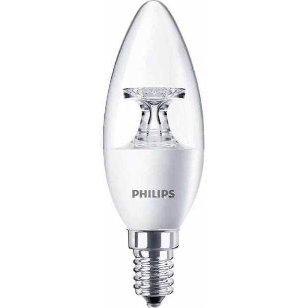 CorePro LEDcandle ND 5.5-40W E14 827 B35 CL Philips