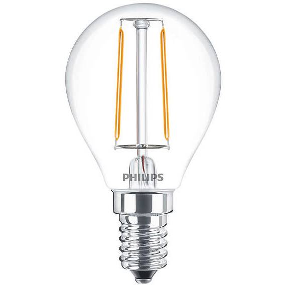 LED žárovka čirá kapka E14 životnost 15.000 hod výběr výkonu W