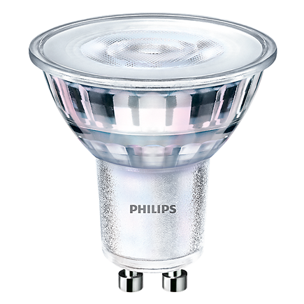 Stmívatelná LED žárovka GU10 Philips životnost 15.000 výběr W a barvy světla