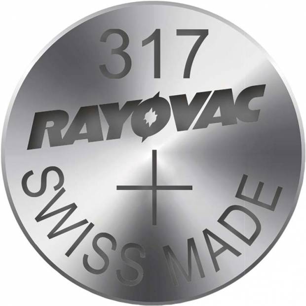 Knoflíková baterie do hodinek RAYOVAC 317 blistr Rayovac