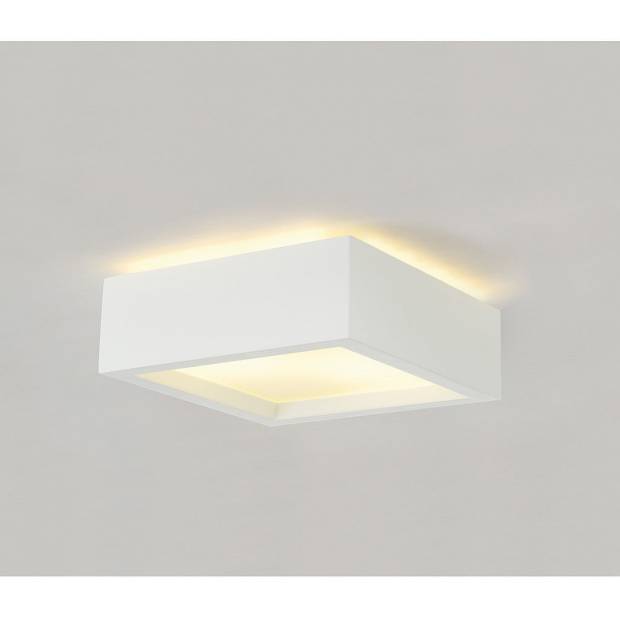 148002 GL 104 E27 2xE27 bílá svítidlo stropní přisazené hranaté