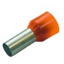 Dutinka izolovaná DI  0,5- 8 oranžová o průřezu 0,5mm2 / 8mm