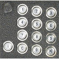 Číselnice 4FN 230 91.2/P pro kódovou volbu TM-13 bez zámku