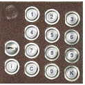 Číselnice 4FN 230 99.1 pro kódovou volbu TM-13 se zámkem