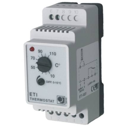 Průmyslový termostat ETI/F-1221