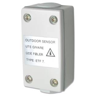 Venkovní teplotní senzor ETF-744/99 na stěnu