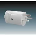 5538N-C01703 S Vidlice s přímým vývodem, 10 A, 250 V AC, DC, vzor C2, šedá