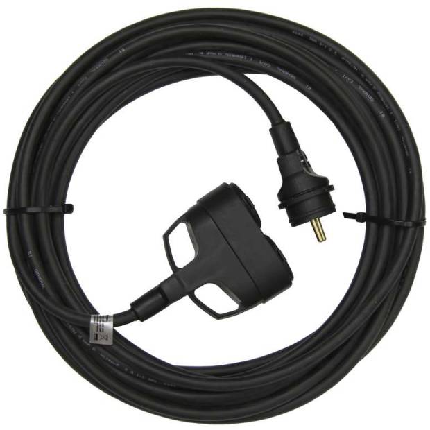 1f prodlužovací kabel 5m 3x1,5mm 2 zásuvky EMOS