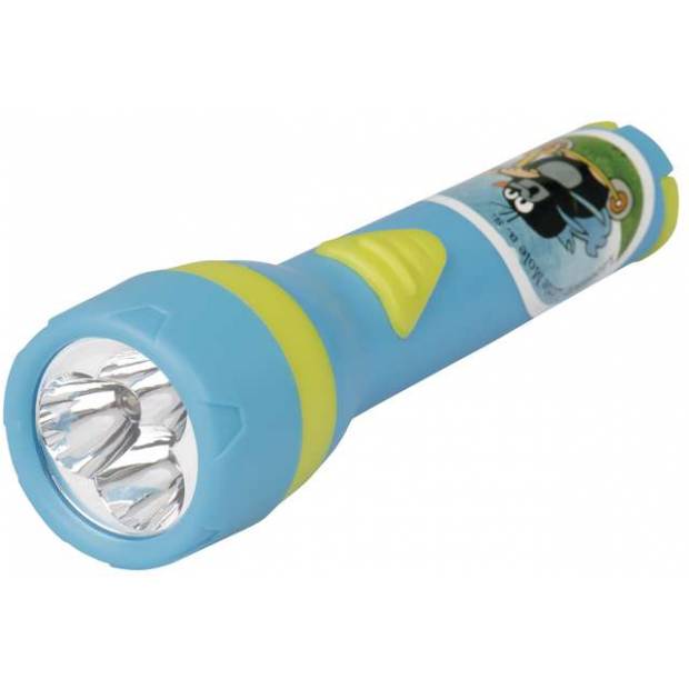 LED svítilna plastová - krteček, 3x LED, na 2x AA EMOS