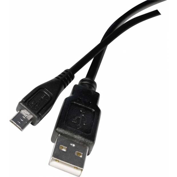 USB kabel 2.0 A vidlice - mikro B vidlice 2m EMOS