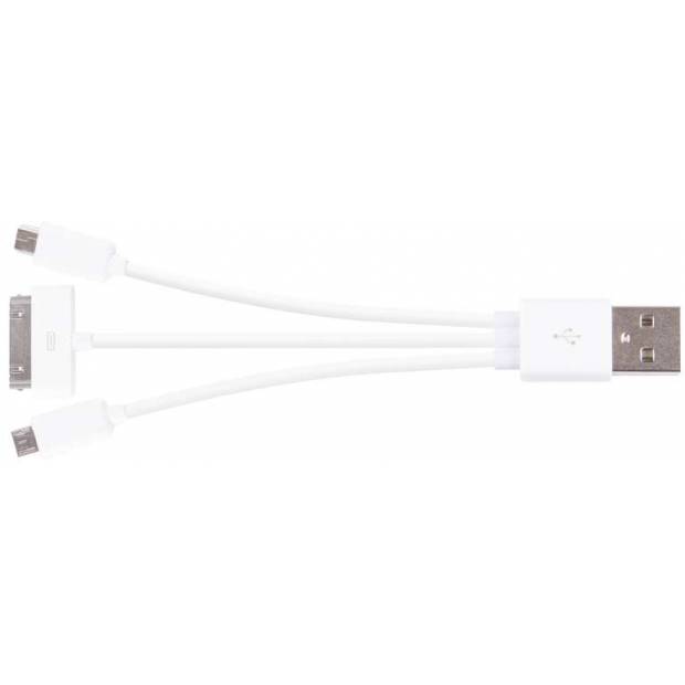 Kabel USB micro i30P, mini USB, 0,2m EMOS