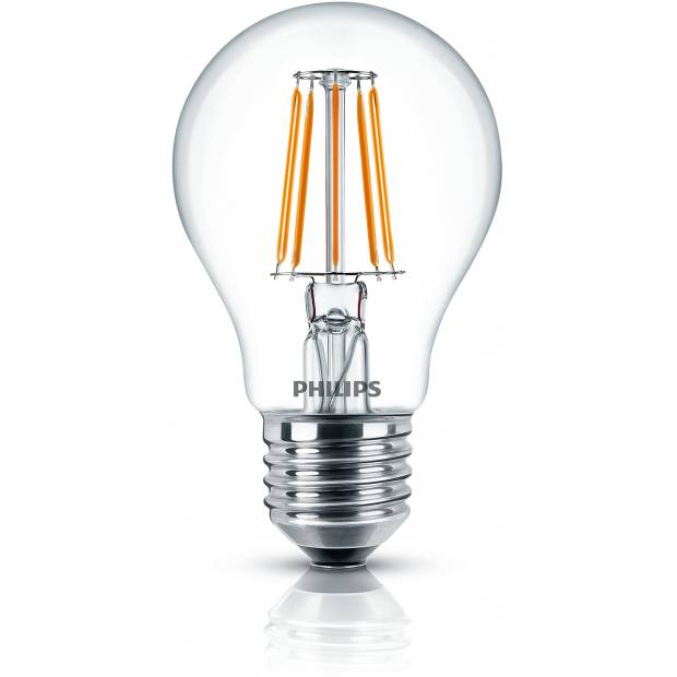 Classic LEDbulb ND 7.5-60W E27 827 A60 CL Philips