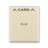3559E-A00700 21 kryt spínače kartového Element slonová kost-ledová bílá ABB
