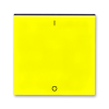 3559H-A00933 64 kryt jednoduchý s potiskem žlutá/kouřová černá ABB