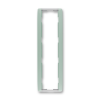 3901E-A00141 22 rámeček svislý Element čtyřnásobný agáve-ledová bílá ABB ABB
