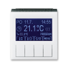 3292H-A10301 62 termostat univerzální programovatelný bílá/kouřová černá ABB