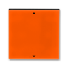 3299H-A00110 66 kryt spínače žaluziového s krátkocestným ovladačem oranžová/kouř. černá ABB
