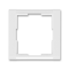 3901F-A00110 03 rámeček Time jednonásobný bílá / bílá ABB