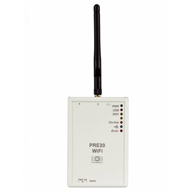PRE20 Převodník RS232 na WiFi Elektrobock