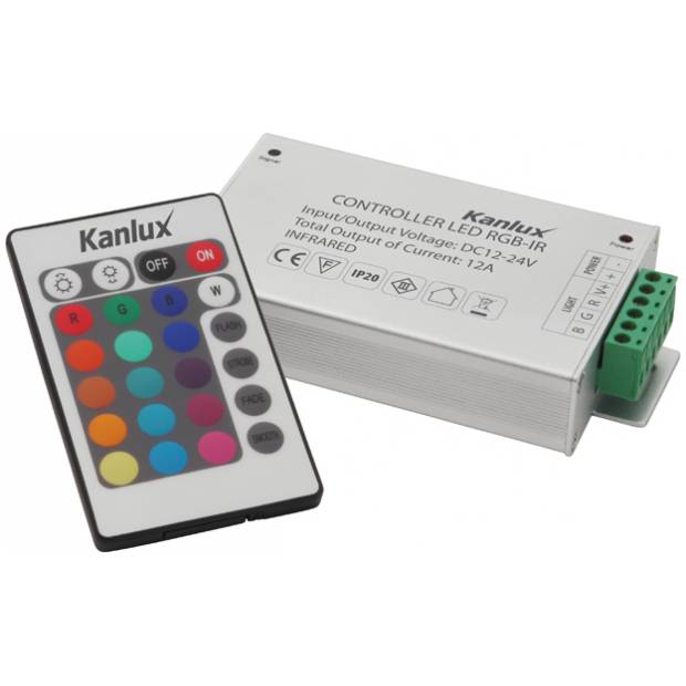 Řízení RGB pásku CONTROLLER LED RGB-IR Kanlux