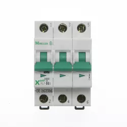 PL7-B6/3 Jistič třífázový 6A Eaton 263386