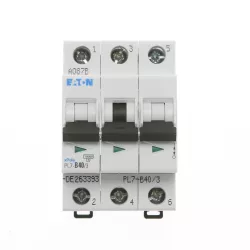 PL7-B40/3 Jistič třífázový 40A Eaton 263393