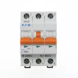 PL7-B63/3 Jistič třífázový 63A Eaton 263401