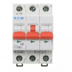 PL7-C10/3 Jistič třífázový 10A Eaton 263407