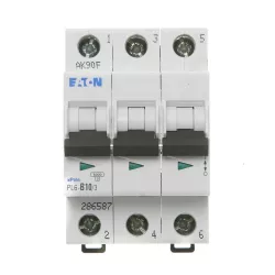 PL6-B10/3 Jistič třífázový 10A Eaton 286587