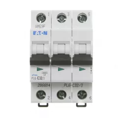 PL6-C32/3 Jistič třífázový 32A Eaton 286604