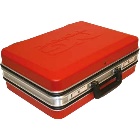 Kufr na nářadí Budget ABS-červený ND 504180