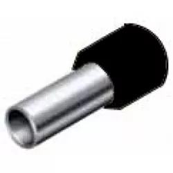 DI  6-12 černá Dutinka izolovaná o průřezu 6,0mm2 / 12mm