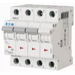PL7-B63/3N Jistič třífázový 3+N pólový Eaton 263991