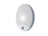 OLGA S LED  přisazené stropní a nástěnné kruhové svítidlo se senzorem 10W, bílá Panlux