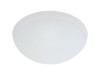 GALIA MAT přisazené stropní a nástěnné kruhové svítidlo 75W E27, bílá Panlux