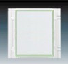 3902E-A00001 02 kryt zaslepovací Element s upevňovacím třmenem bílá-ledová zelená ABB ABB