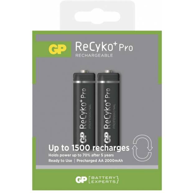 Nabíjecí baterie GP ReCyko+ HR6 AA tužková B0827 2ks