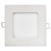 LED panel 120×120, čtvercový vestavný stříbrný, 6W neut. b. EMOS Lighting
