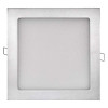 LED panel 225×225, čtvercový vestavný stříbrný, 18W neut. b. EMOS Lighting
